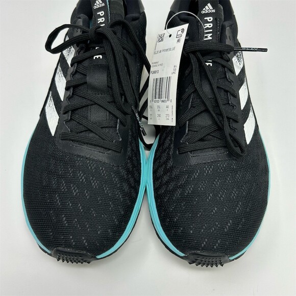 NWT Adidas SL20 Primeblue Women's Running Shoes Black/White/Blue Size 11 - Picture 6 of 13